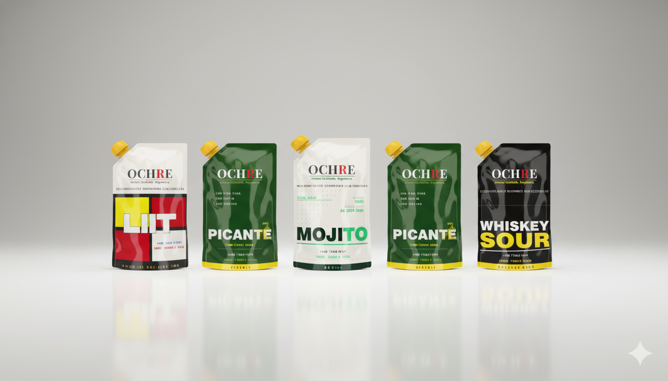 The Ochre Cocktail Curation.